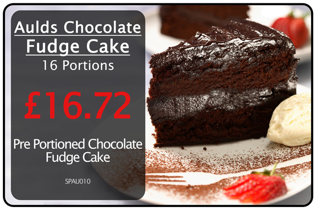 Pendle Frozen Foods: Chocolate fudge cake promotion